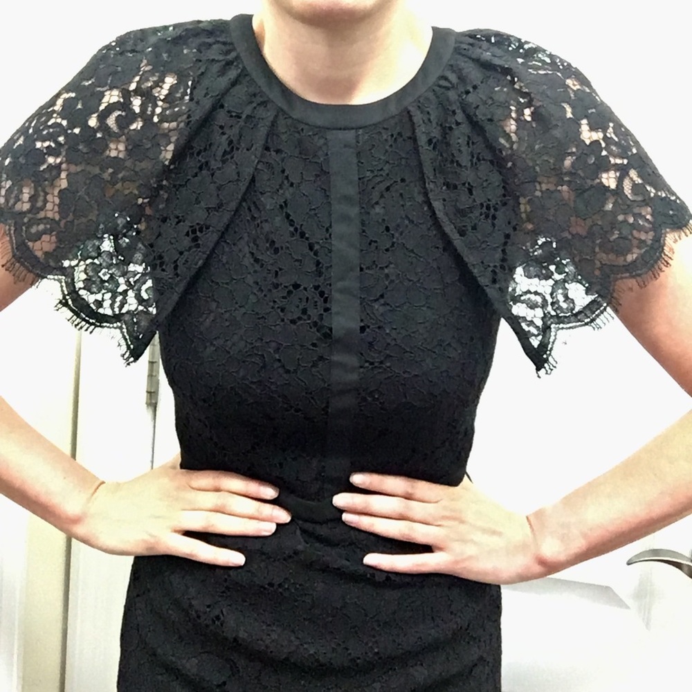 NWT Rachel Zoe Lace Midi dress - Size 8